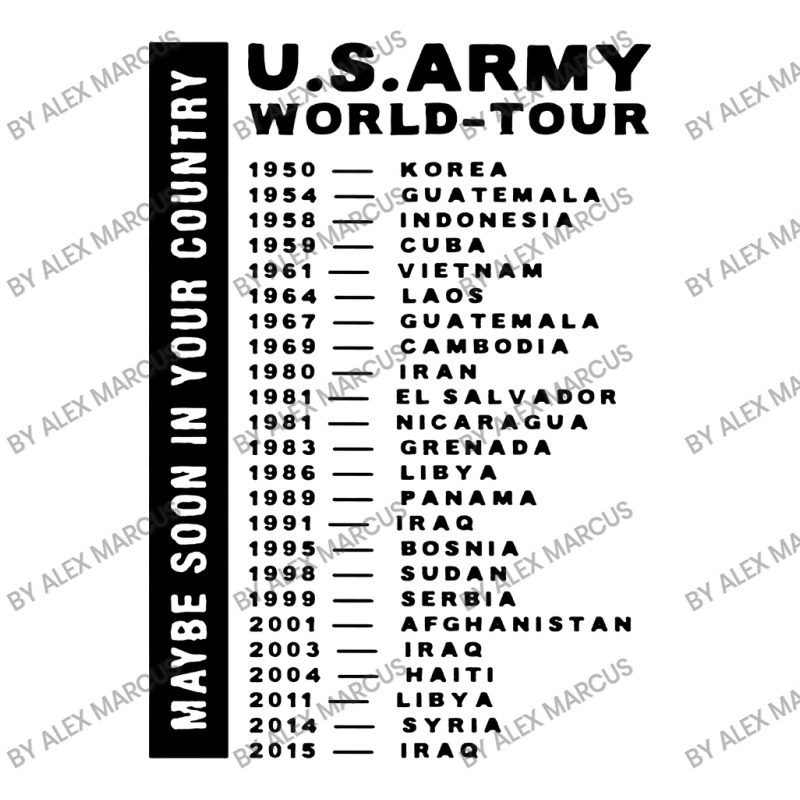 Army World Tour 3/4 Sleeve Shirt | Artistshot