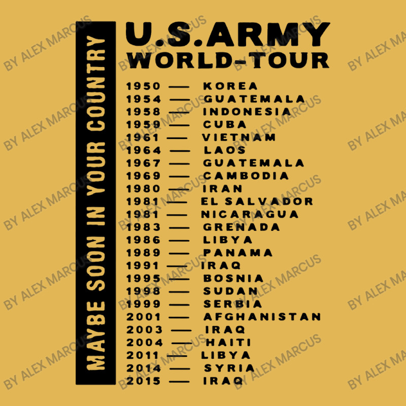 Army World Tour Vintage Hoodie And Short Set | Artistshot