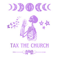 Pro Choice Purple Tax The Church Feminism And Goth Skeleton Tank Top Unisex Hoodie | Artistshot