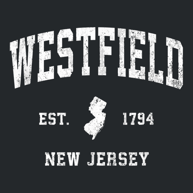 Westfield New Jersey Nj Vintage Athletic Sports Design T Shirt Crewneck Sweatshirt | Artistshot