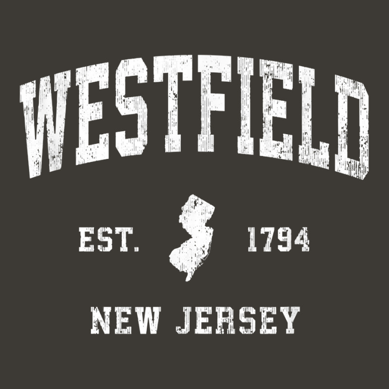 Westfield New Jersey Nj Vintage Athletic Sports Design T Shirt Bucket Hat | Artistshot