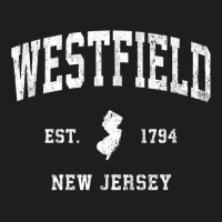 Westfield New Jersey Nj Vintage Athletic Sports Design T Shirt Classic T-shirt | Artistshot