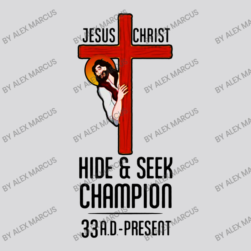 Jesus Christ Hide And Seek Women's Triblend Scoop T-shirt by ALex Marcus | Artistshot