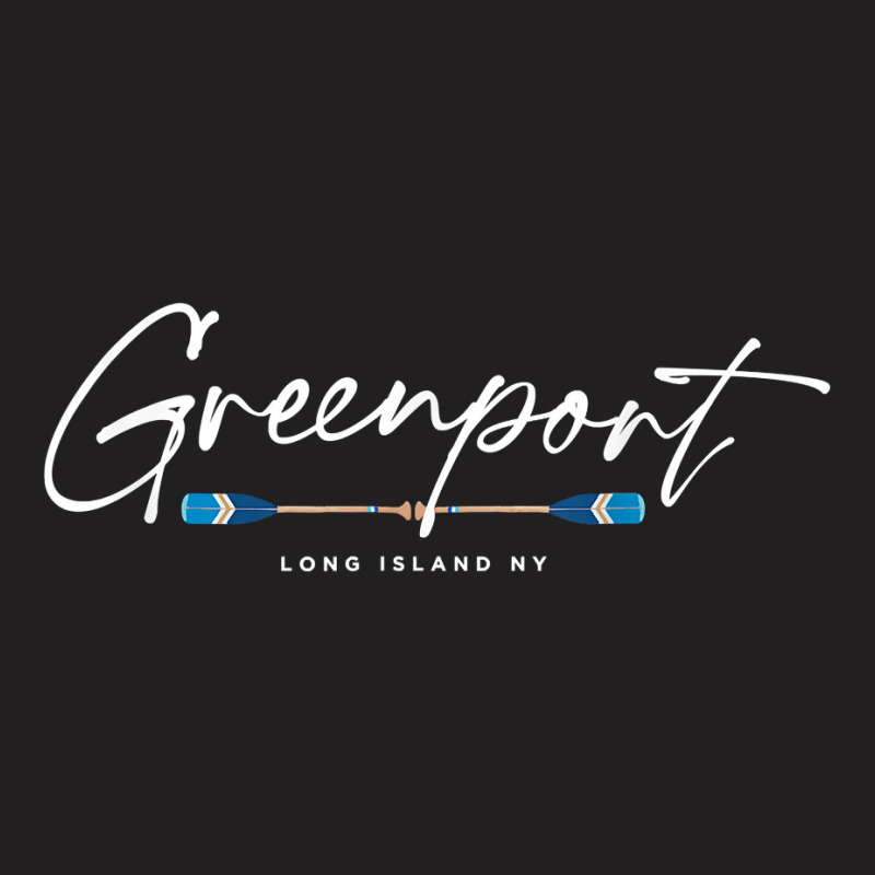 Greenport Long Island Ny Oars Graphic T Shirt T-shirt | Artistshot