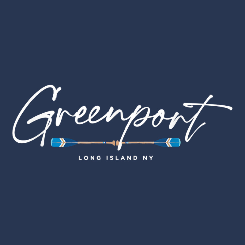 Greenport Long Island Ny Oars Graphic T Shirt Men Denim Jacket | Artistshot