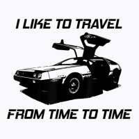 I Like To Travel From Time To Time. Funny Retro Car Vacation T Shirt T-shirt | Artistshot