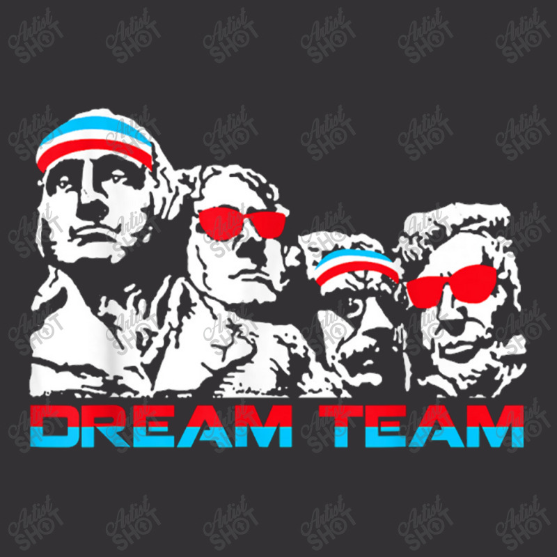 America Dream Team Fourth Of July   Original Founding Father Vintage Hoodie And Short Set | Artistshot