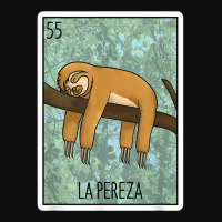 La Pereza Lottery Gift The Sloth Card Mexican Lottery Bingo T Shirt Crop Top | Artistshot