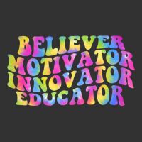 Womens Believer Motivator Innovator Educator Tie Dye Teacher T Shirt Baby Bodysuit | Artistshot