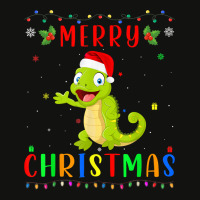 Xmas Light Chameleon Design Matching Christmas Pajama T Shirt Scorecard Crop Tee | Artistshot