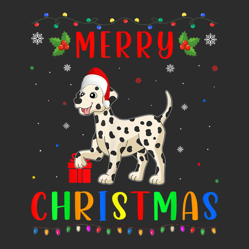 Xmas Light Dalmatian Dog Design Matching Christmas Pajama T Shirt Exclusive T-shirt by roussoevjaapg6u | Artistshot