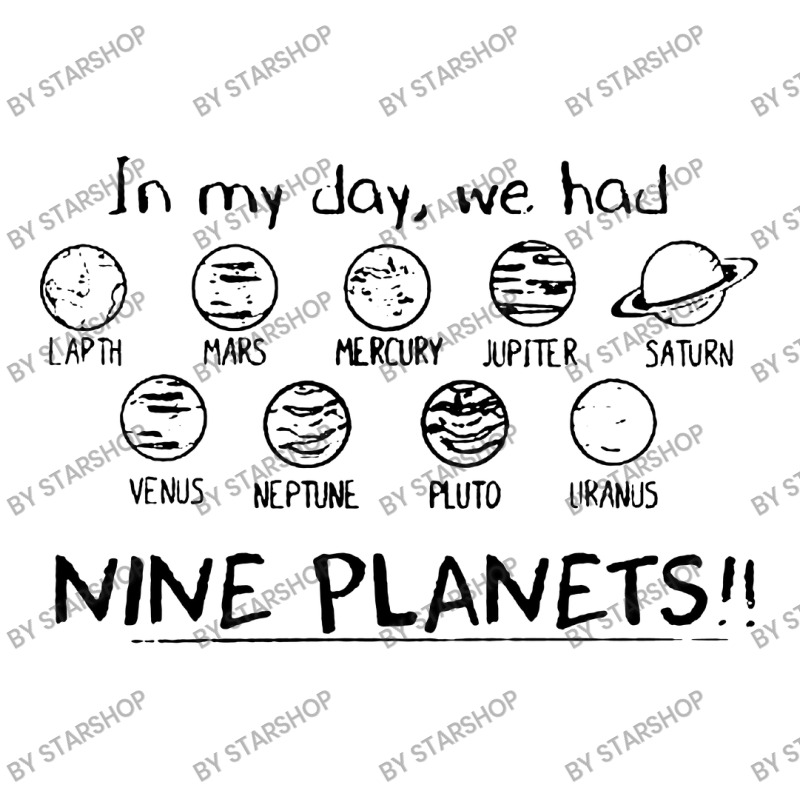 In My Day We Had Nine Planets Youth Sweatshirt by StarShop | Artistshot