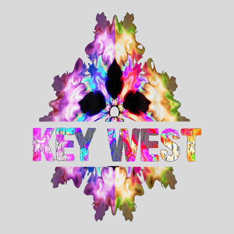 Key West Florida Tshirt Islands Souvenir Retro Tie Dye Gift Women's Triblend Scoop T-shirt by adrienskradski | Artistshot