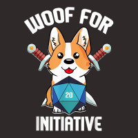 Woof For Initiative Funny Corgi D20 Rpg Tabletop Gamer Dogs T Shirt Racerback Tank | Artistshot