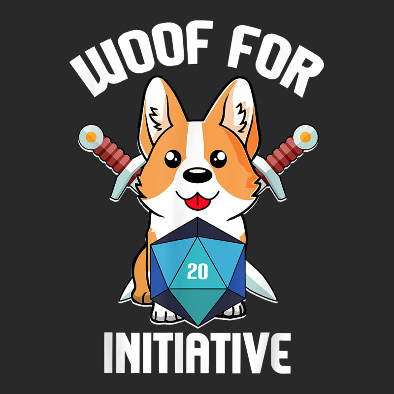 Woof For Initiative Funny Corgi D20 Rpg Tabletop Gamer Dogs T Shirt Toddler T-shirt by cucciailleveretcq | Artistshot