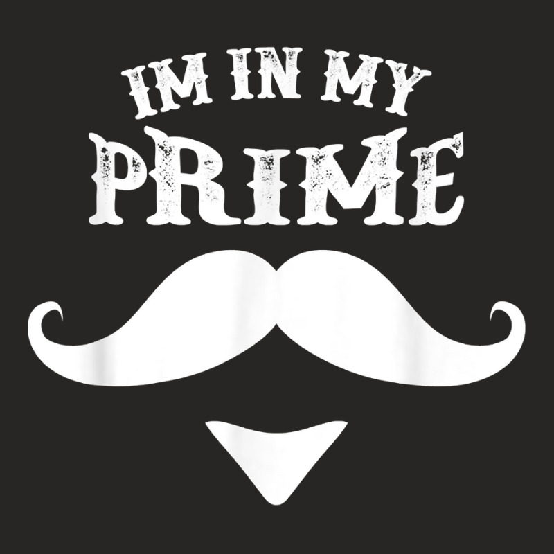 Im In My Prime Western Doc Holiday With Mustache T Shirt Ladies Fitted T-Shirt by jacolepachew | Artistshot