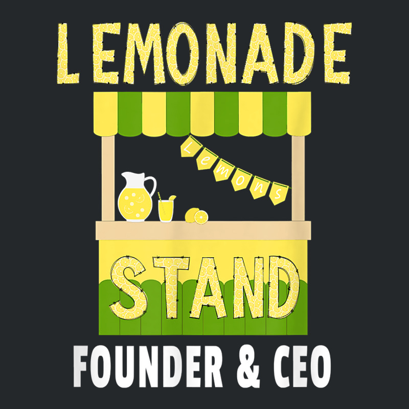 Lemonade Stand Founder & Ceo   Lemon Juice Drink Lover T Shirt Crewneck Sweatshirt | Artistshot