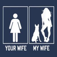 Your Wife My Wife Belgian Malinois Funny Stuff For Husband T Shirt Men Denim Jacket | Artistshot