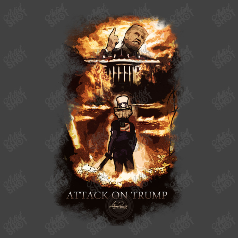 Attack On Trump Vintage T-shirt | Artistshot