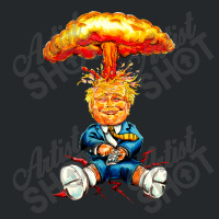 Atomic Trump Crewneck Sweatshirt | Artistshot