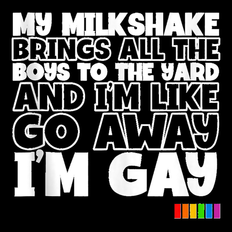 My Milkshake Brings All The Boys Lgbt Pride Month Tank Top Men's Long Sleeve Pajama Set by CharlesLCross | Artistshot