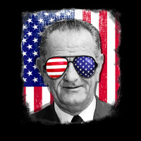 Lyndon B Johnson Us Flag Tshirt 4th Of July Pocket T-shirt | Artistshot