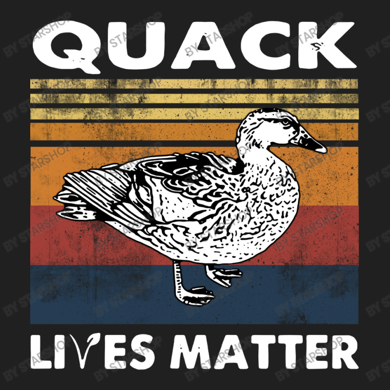 Quack Lives Matter Duck Funny Ladies Polo Shirt | Artistshot