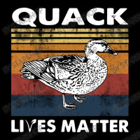 Quack Lives Matter Duck Funny Cropped Sweater | Artistshot