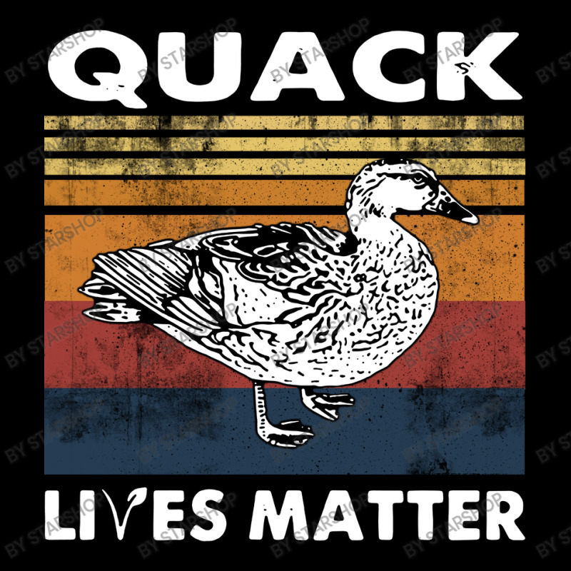 Quack Lives Matter Duck Funny Cropped Sweater | Artistshot