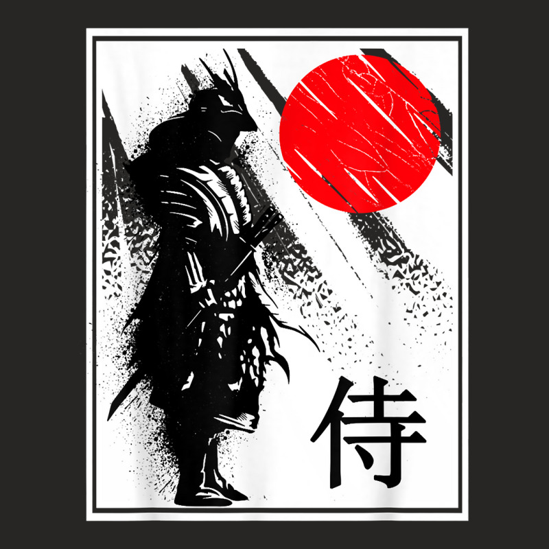 Japanese Samurai Japan Warrior Art T Shirt Ladies Fitted T-Shirt by jacolepachew | Artistshot