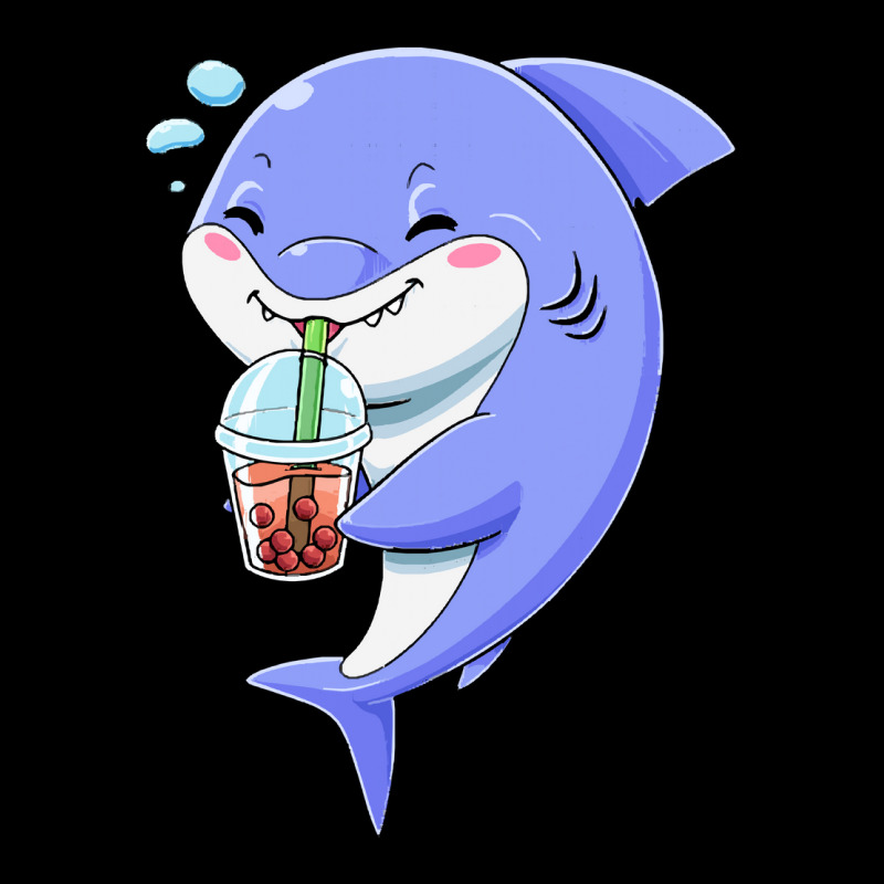 Shark Bubble Tea T  Shirt Shark Bubble Tea Sea Boba Milk Tea Chinese A Fleece Short by sengeryasmin | Artistshot