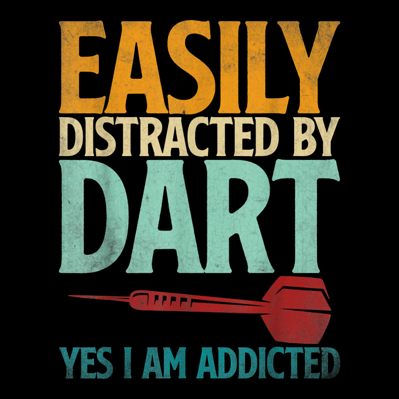 Dart Dartboard Easily Distracted By Dart Yes I'm Addicted T Shirt Lightweight Hoodie by kryloxsiriaso4 | Artistshot