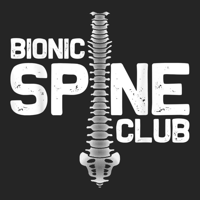 Funny Spine Surgery Gift For Men Women Bionic Spine Club T Shirt Unisex Hoodie by mikidicosmo | Artistshot