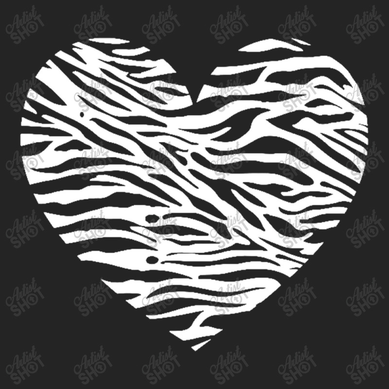 Zebra Heart   Zookeeper Wildlife Animal Lover Zoologist 3/4 Sleeve Shirt by AMderra12 | Artistshot