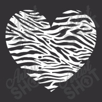 Zebra Heart   Zookeeper Wildlife Animal Lover Zoologist Vintage Hoodie And Short Set | Artistshot