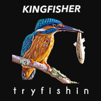 Tryfishin Kingfisher Fishing T Shirt Crop Top | Artistshot