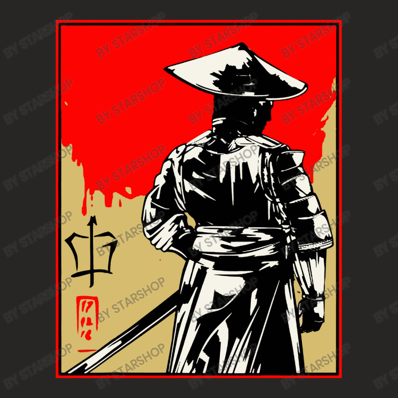 Samurai Costume Ladies Fitted T-shirt | Artistshot