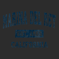 Womens Marina Del Rey California Ca Vintage Sports Design Navy V Neck Exclusive T-shirt | Artistshot