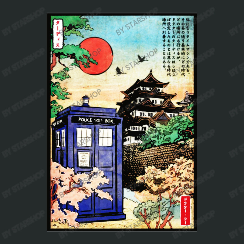 Tardis In Japan Women's Triblend Scoop T-shirt | Artistshot