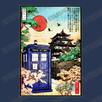 Tardis In Japan Ladies Denim Jacket | Artistshot