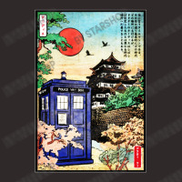 Tardis In Japan Racerback Tank | Artistshot