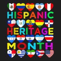 Latin American Flags Hispanic Heritage Month T Shirt Classic T-shirt | Artistshot