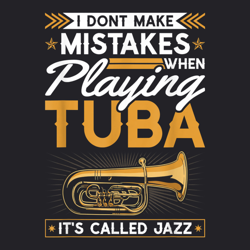 Jazz Tuba Instrument Quote, Funny Contrabass Tuba Player T Shirt Youth Tee by riesshrpulice9gx | Artistshot