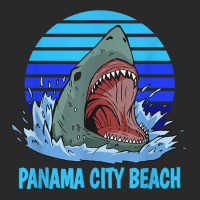 Panama City Beach Vacation Shark Theme T Shirt Printed Hat | Artistshot