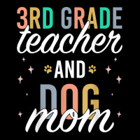 Third Grade Teacher Dog Mom Back To School 3rd Grade Squad T Shirt V-neck Tee | Artistshot