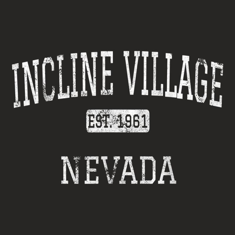 Incline Village Nevada Nv Vintage T Shirt Ladies Fitted T-Shirt by kryloxsiriaso4 | Artistshot