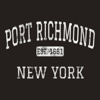 Port Richmond New York Staten Island Ny Vintage T Shirt Tank Top | Artistshot