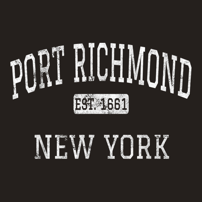 Port Richmond New York Staten Island Ny Vintage T Shirt Tank Top by kryloxsiriaso4 | Artistshot