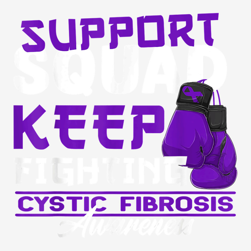 Awareness Support Squad I Lung Infections & Cystic Fibrosis T Shirt Adjustable Cap | Artistshot