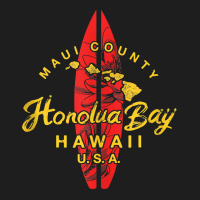 Hawaii Maui Hawaiian Islands Honolua Bay Surfing Tank Top Classic T-shirt | Artistshot